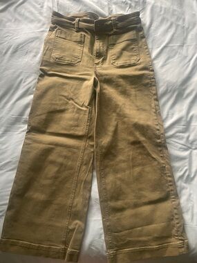 Everlane Wide Leg Women’s Pants in Khaki Brown